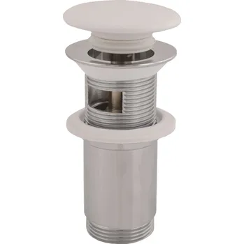 Sifon Slezák rav Výpusť umyvadlová CLICK-CLACK 5/4 s keramickou zátkou, Chrom MD0485, RAV Slezák