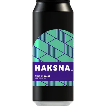 Pivo Haksna Nest in West IPA plech