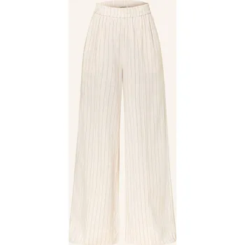 Gestuz Dámské Kalhoty Marlene Gztascha, krémová / tmavě...