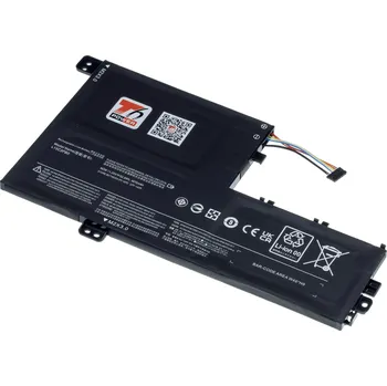 Baterie k notebooku Baterie T6 Power pro Lenovo IdeaPad 320S-14IKB 81BN, Li-Poly, 11,25 V, 4670 mAh (52,5 Wh), černá