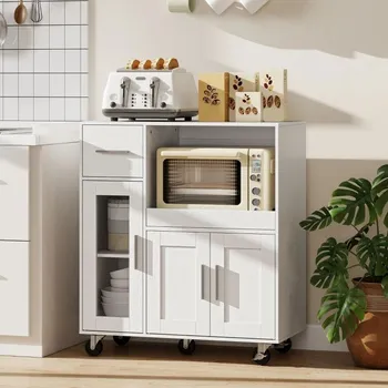 Kuchyňská skříňka HOMCOM 83A 402V90WT bílá