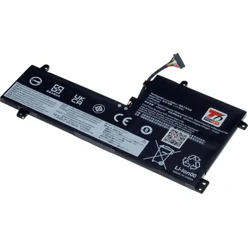 Baterie k notebooku Baterie T6 Power pro notebook Lenovo 5B10Q82428, Li-Poly, 11,34 V, 4630 mAh (52 Wh), černá