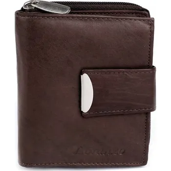 Oblečení a móda Dámská peněženka kožená - 4 hnědá