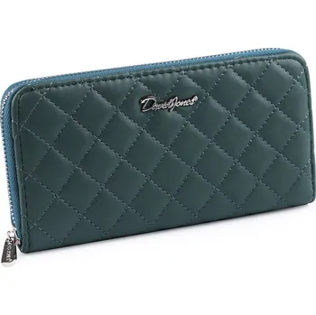 Peněženka Dámská peněženka / dokladovka prošívaná 10x19 cm - 3 zelená tmavá