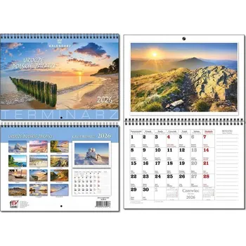 Kalendář Kalendář 2026 A3 Plánovací 13-listový Polské Z