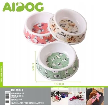 Miska pro psa Barevná miska pro zvířata - 18,3 cm, Veselá