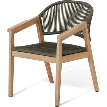 Zahradní nábytek 723915 - Tchibo - Pohodlná zahradní židle s textilním výpletem - barva: zelená