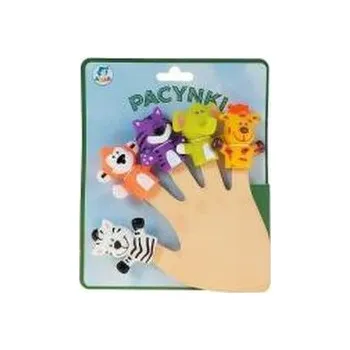 plyšák Pacynki na palce 5szt (pl, 2000, ADAR)