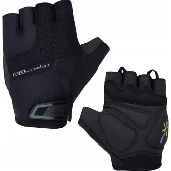 Cyklistické rukavice CHIBA GEL COMFORT BLACK Rukavice velikost XS