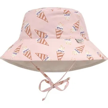 Kojenecká čepice LÄSSIG Sun Protection Bucket Hat ice cream pale pink 07-12mo.size45-47