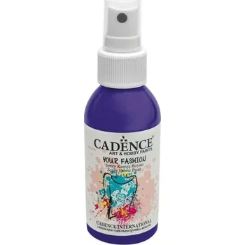 Cadence Barva na textil ve spreji 100 ml, fialová