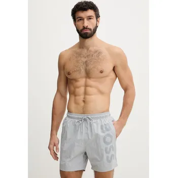 Plavkové šortky BOSS 50514502 šedá 09X, vel. XL