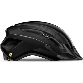 Cyklistická přilba Cyklistická helma MET Downtown MIPS černá lesklá S/M(52-58)