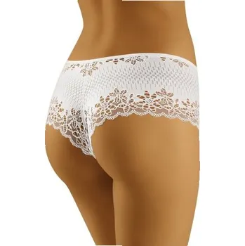 Dámské spodní prádlo Francouzské kalhotky Wolbar Pari Bílá L