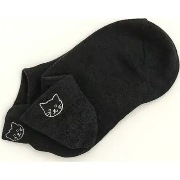 Dámské ponožky Dámské kotníkové ponožky s kočičím motivem – různé barvy - Model4