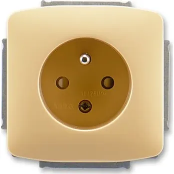 vypínač a zásuvka Kryt zásuvky (šroub dole), Tango (5518A-A2359 D) béžová ABB ND5518A-A2351 D