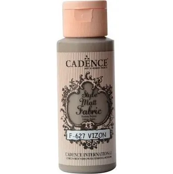 Výtvárné potřeby Barva na textil Cadence Style Matt Fabric, 59 ml - mink