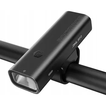Cyklosvítilna ROCKBROS PŘEDNÍ SVĚTLO NA KOLO 800 LM + KABEL USB-C / USB-A