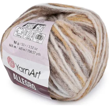 Příze Pletací příze Allegro 50 g Varianta: 2 (741) béžová, Balení: 1 ks