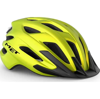 Cyklistická přilba MET přilba CROSSOVER lime žlutá metalická -60/64