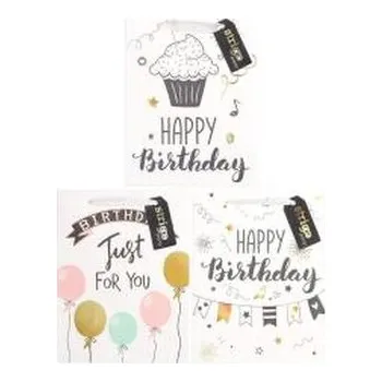 Set školních potřeb Torba prezentowa Party 18x23x10cm mix STRIGO