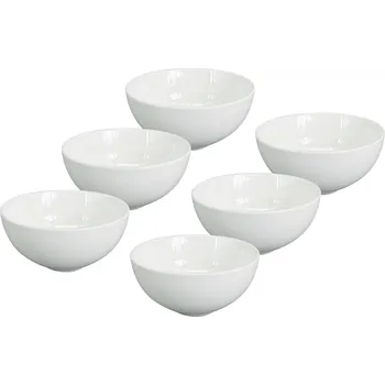 by inspire Set 6 ks - Miska Alba, ⌀ 15 cm, bílá