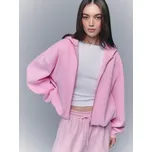 Mikina na zip s kapucí - M - House - pastelově růžová - 681IO-03X