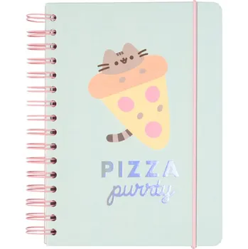 OEM Poznámkový blok Pusheen: Foodie Kroužková vazba (A5 14,8 x 21,0 cm)