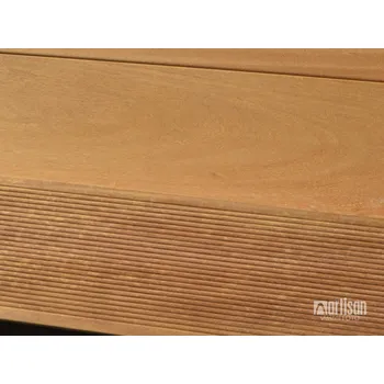 Terasové prkno Terasová prkna 21x145x3350 Garapa - povrch jemná drážka, kva