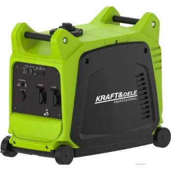 Elektrocentrála Kraft & Dele Invertorová elektrocentrála 3,0/3,3 kW 230 V (čistá sinusovka), benzínová Invertor, čistá sinusovka, 230 V, 3,0 kW / 3,3 kW, benzínová