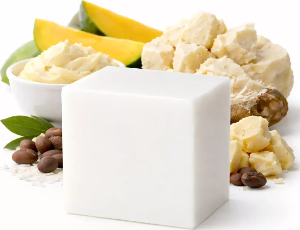 Mýdlová hmota s bambuckým, mangovým a kakaovým máslem 1 Kg