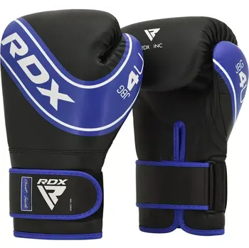 Boxerské rukavice boxerské rukavice RDX 4B ROBO dětské modro černé