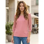 Dámské triko KIXMI REBECA TMAVĚ RŮŽOVÁ S