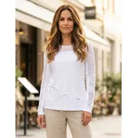 Dámská mikina KIXMI JANET BÍLÁ L