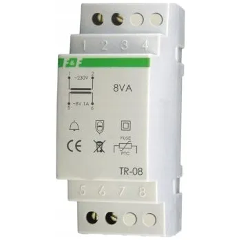 Transformátor F&F SÍŤOVÝ TRANSFORMÁTOR 230 V / 8 V AC TR-08