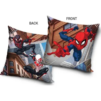 Carbotex Dětský polštářek Spider-Man Pavoučí Město