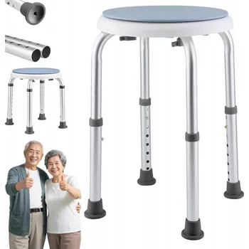 Taburet Bedee STOŁEK PRYSZNICOWY OBROTOWY