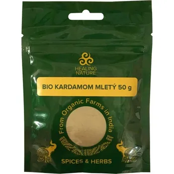 BIO Kardamom mletý, 50 g, Healing Nature