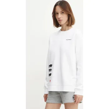 Dámská mikina Mikina Karl Lagerfeld A1W20076 bílá 00X, vel. S