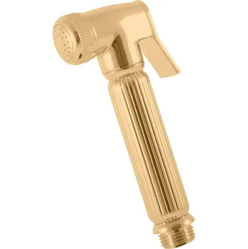 Bidet Slezák rav Ruční sprcha k bidetové baterii se stop ventilem, Zlatá - kartáčovaná KS0005ZK, RAV Slezák