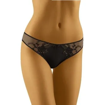 Dámské spodní prádlo Kalhotky Wolbar Nora - nižší Černá S