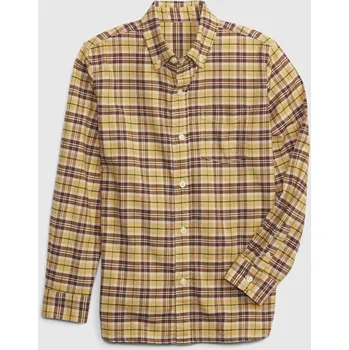 Pánská noční košile GAP Chlapecké Dětská kostkovaná košile oxford 427962-00 Velikost: XXL Tričko zdarma při nákupu nad 3000,-!