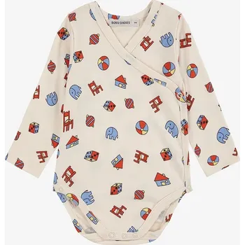 Kojenecké body Bobo Choses Toys 225AB004 bílá 00X, vel. 74