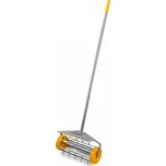 POWERMAT Ruční provzdušňovač trávníku s válcovým rozrývačem PM-AR-34T PM1122