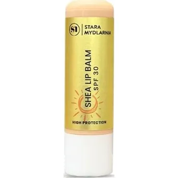 Péče o rty Stara Mydlarnia Ochranný balzám na rty SPF30 s bambuckým máslem a UV filtrem