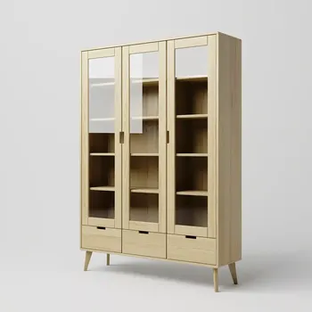 Ložnicová sestava Vitrína SCANDIA 6 Borovice povrchová úprava scandia Tmavá olše