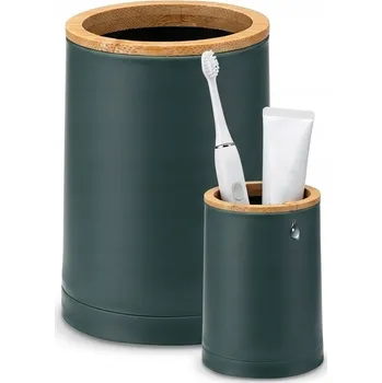Držák na kartáček KELÍMEK NA KARTÁČKY NA ZUBY zelený koupelnový organizér