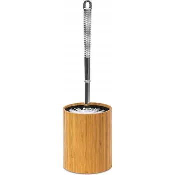 WC štětka Volně stojící WC štětka, dřevěná Relaxdays 10019177