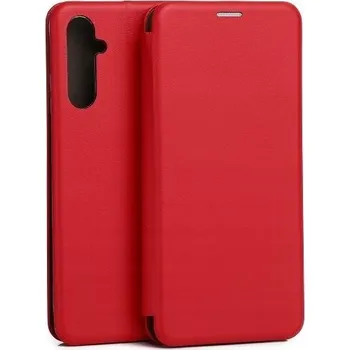 Pouzdro na mobilní telefon Flipové pouzdro Beline pro Samsung Galaxy A05s červené