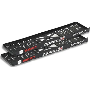 Držák SPZ 3D Podložka pod SPZ SEAT CUPRA (2ks)